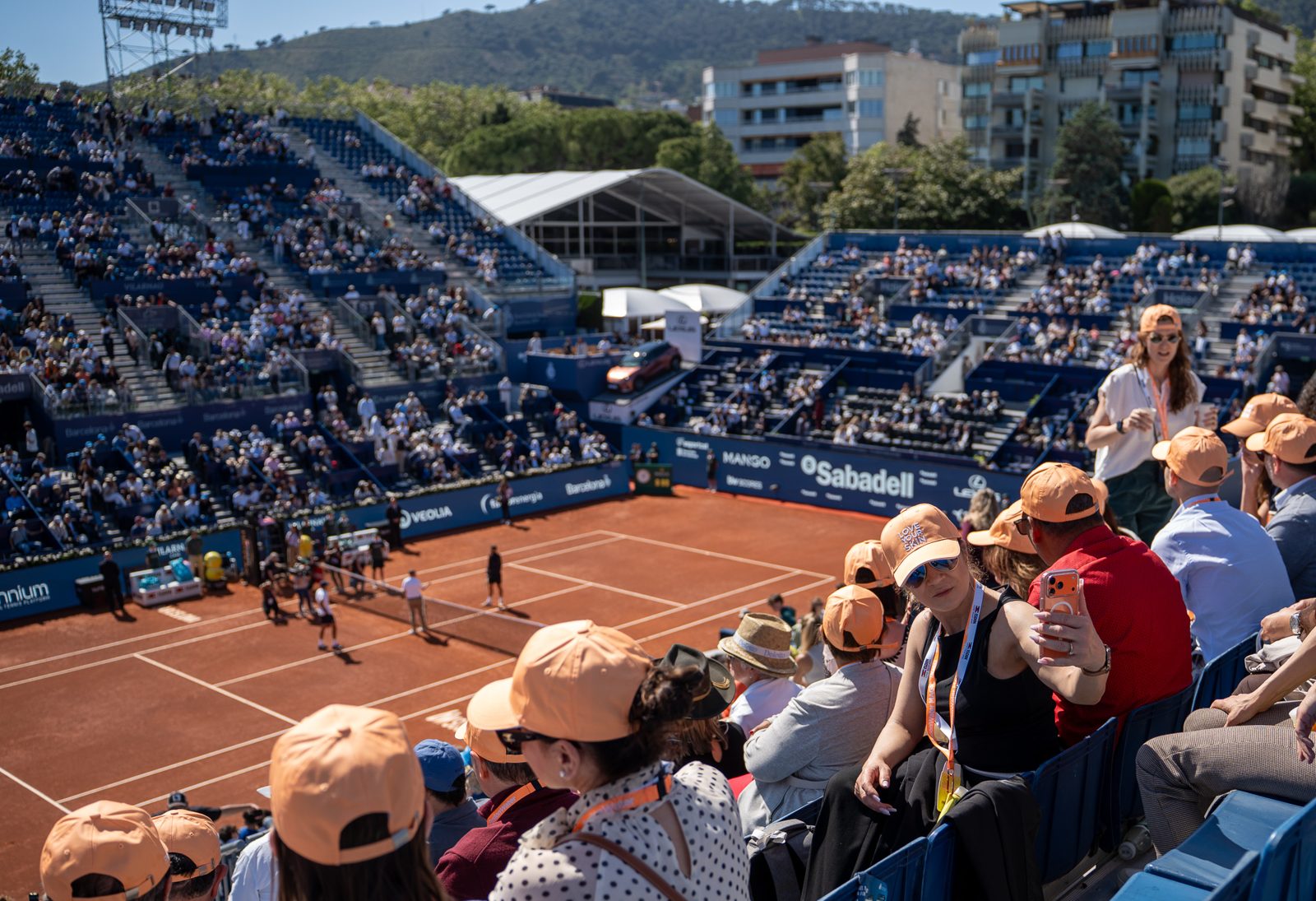 ISDIN Export Summit 2026 – partners at the tennis tournament in Barcelona